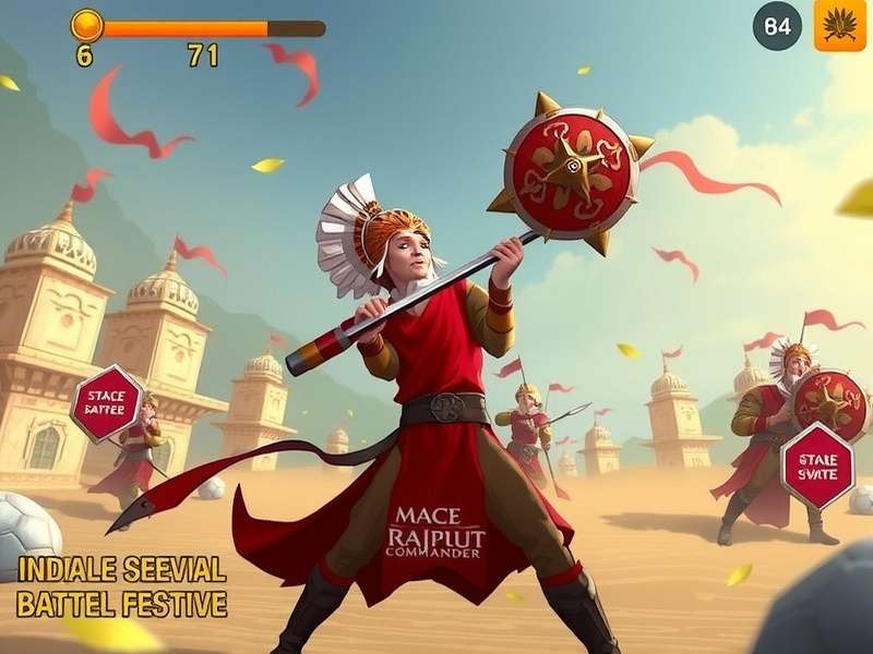 Mace Rajput Commander gameplay screenshot